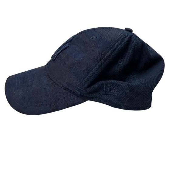 New Era 39THIRTY NY Yankees Blue Camo Stretch Fit Cap Men's S/M - Picture 4 of 13